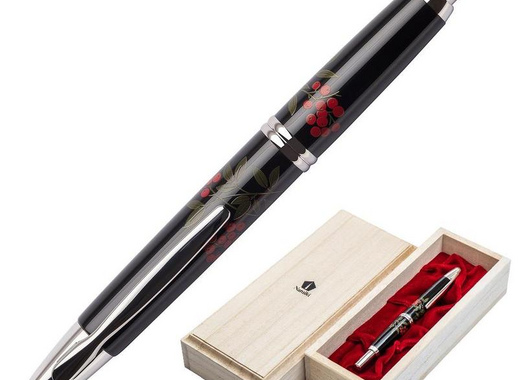 Ручка перьевая Namiki Capless Nandine цвет чернил черный цвет корпуса черный